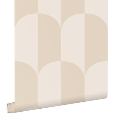 ESTAhome behang - art deco bogen - beige en zandkleurig - 50 x 900 cm - 139991 product