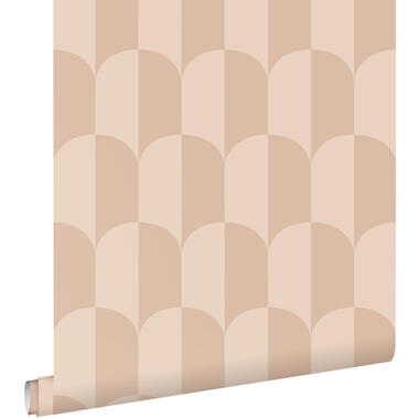 ESTAhome behang - art deco bogen - poederroze - 50 x 900 cm - 139988 product