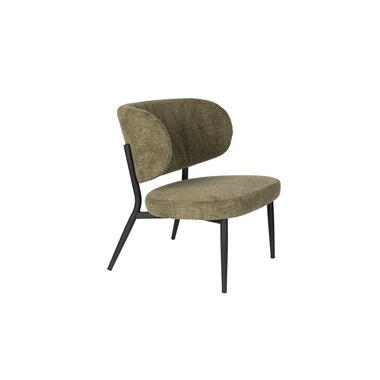 Housecraft Sanne Loungestoel/ Fauteuil Groen Grijs product