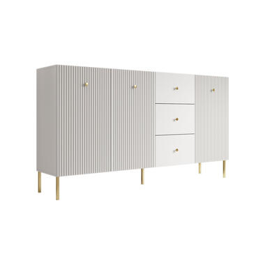 Meubella Dressoir Vermont - Wit - 180 cm product