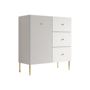 Meubella Dressoir Vermont - Wit - 90 cm product