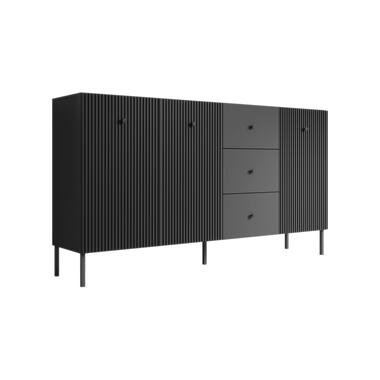 Meubella Dressoir Vermont - Antraciet - 180 cm product