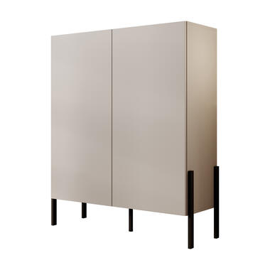 Meubella Dressoir Jordy - Beige - 114 cm product