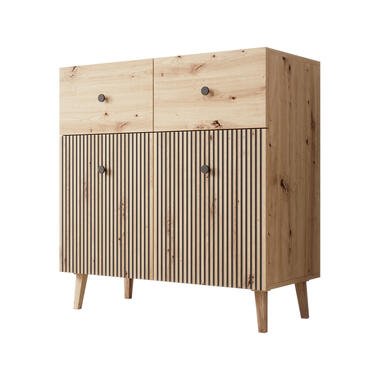 Meubella Dressoir Bali - Eiken - 90 cm product