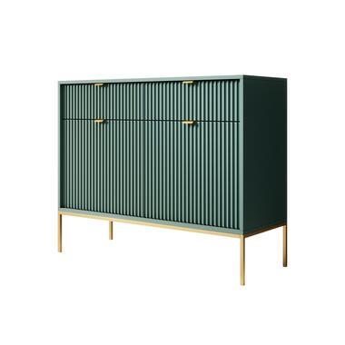 Meubella Dressoir Navil 2 - Groen - 104 cm product