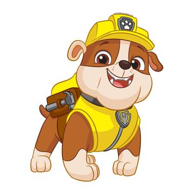 Sanders & Sanders muursticker - PAW patrol - geel en beige - 8,5 x 15 cm product