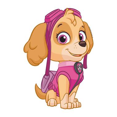 Sanders & Sanders muursticker - PAW patrol - roze en beige - 8,5 x 15 cm product