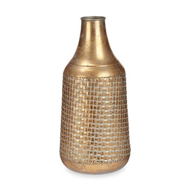 Giftdecor Bloemenvaas Antique Roman - goud - metaal - H44 cm product