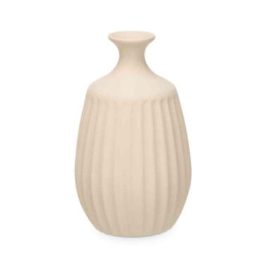 Giftdecor Bloemenvaas Antique Athena - creme wit - keramiek - H39 cm product