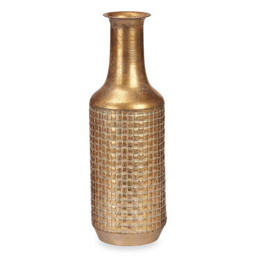 Giftdecor Bloemenvaas Antique Roman - goud - metaal - H46 cm product