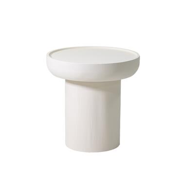 Salontafel Rond 50cm - Beige Beton Ciré - Japandi - Joyce product