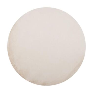 Interieur05 Rond Hoogpolig Vloerkleed Lux Creme - 200 x 200 cm product