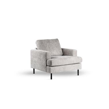 Fauteuil Stof Champagne - Zithoogte 47cm - 89x94x83cm - Haga product