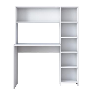 Emob Bureau Locelso - 113,2 x 40 x 141,8 cm - Met opbergruimte - Wit product