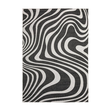 Interieur05 Buitenkleed Swirl Zwart - 340 x 240 cm product