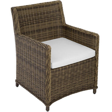 tectake® - Wicker tuinstoel loungestoel fauteuil Saint Tropez - 403236 product