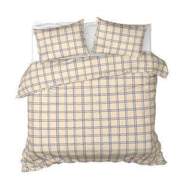 Moodit Dekbedovertrek Lipido Cream - Tweepersoons - 200 x 220 cm - Katoen Flanel product