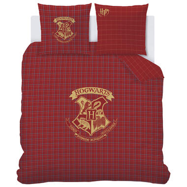 Harry Potter Dekbedovertrek Tartan- Lits Jumeax - 240 x 220 cm - Katoen product