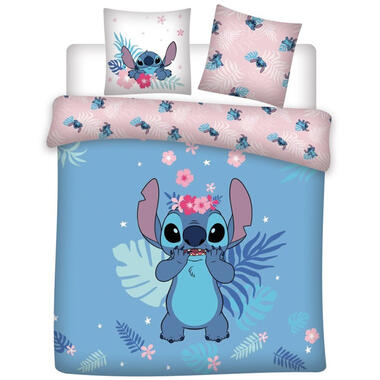 Disney Lilo & Stitch Dekbedovertrek Flower - 240 x 220 cm - Katoen product