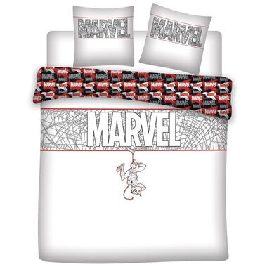 Marvel Dekbedovertrek, Spider-Man - Lits Jumeaux - 240 x 220 cm - Katoen product