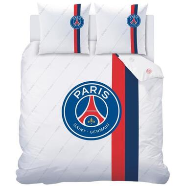 Paris Saint Germain Dekbedovertrek Retro White - 240 x 220 cm - Katoen product