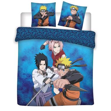 Naruto Dekbedovertrek, Jutsu - 240 x 220 cm + (2) 65 x 65 cm - Katoen product