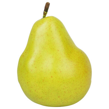 Kunstfruit decofruit - peer/peren - ongeveer 11 cm - groen product