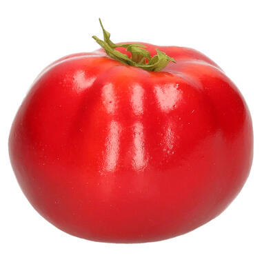 Kunstfruit decofruit - tomaat/tomaten - ongeveer 6 cm - rood product