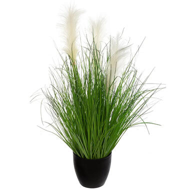 Atmosphera siergras kunstplant - gras sprieten - donkergroen - H70 cm product