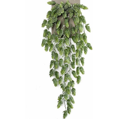 Emerald kunstplant/hangplant - Hop - groen - 70 cm lang product