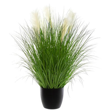 Atmosphera siergras kunstplant - gras sprieten - donkergroen - H105 cm product