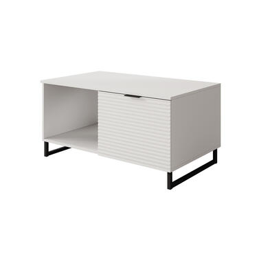 Meubella Salontafel Delgado - Wit - 100 cm product