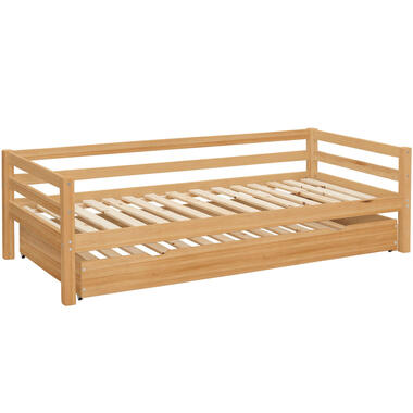 Alpi - Bed met bedlade 90x200 cm in grenen product