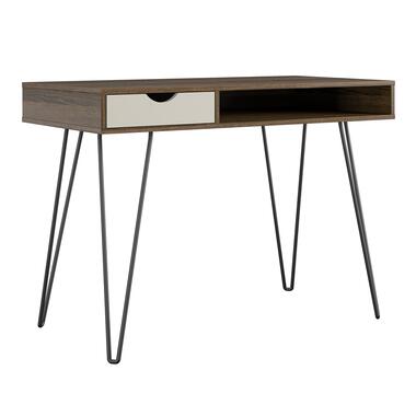 Concord - Bureau met 1 lade in walnoot look product