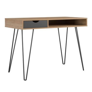 Concord - Bureau met 1 lade in eiken look product