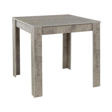 Lynn - Eettafel 80x80 cm 4 personen in beton MDF product