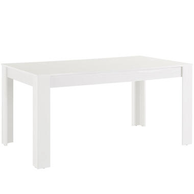 Lynn - Eettafel 160x90 cm voor 8 in wit MDF product