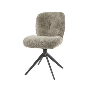 Hoyz Collection - Stoel Comfort Draaibaar. 2 Stuks - Boucle Taupe product