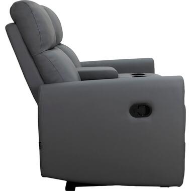 Dacoulas - Dubbele fauteuil in antraciet PU product