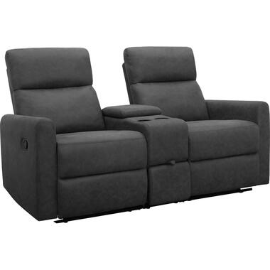 Dacoulas - Dubbele fauteuil in antraciet stof product