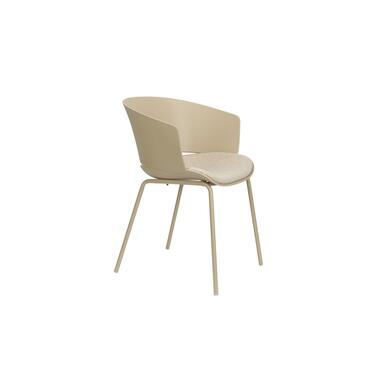 Eetkamerstoel Beige - Zithoogte 48,5cm - 54,5x59x80,5cm - Jessica product