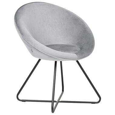 FLOBY II - Fauteuil - Grijs - Fluweel product