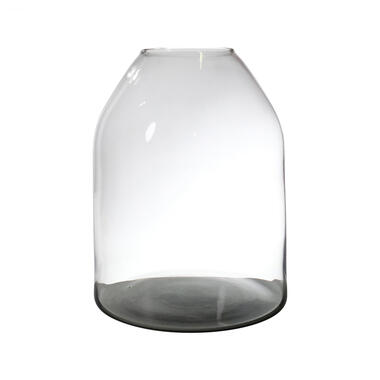 Hakbijl Glass Bloemenvaas Barcelona - transparant eco glas - D19xH25cm product