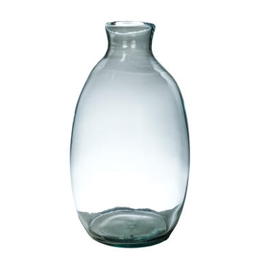 Hakbijl Glass Bloemenvaas Cheryl - transparant - eco glas - D18 x H30 cm product