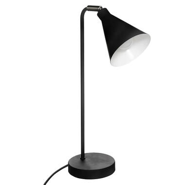 Atmosphera Tafellamp/bureaulampje - metaal - zwart - H45 cm - Leeslamp product