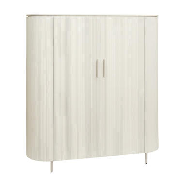 Tower living Corbetta wandkast wit/grijs mdf 135x45x145cm product