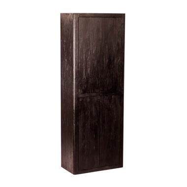 Tower living Tenna wandkast 4 deurs zwart 80x45x220cm product