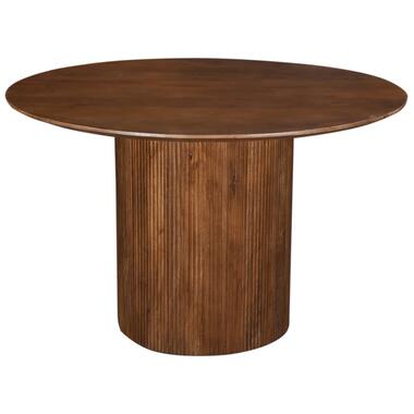 Eettafel Rond Ø120cm - Bruin Mangohout - Jaime product