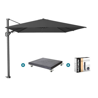 Platinum Challenger Premium T2 3.5x2.6 m - Faded Black + Modena voet en hoes product