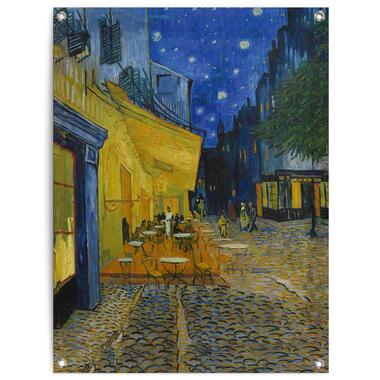Tuinposter - Van Gogh - café de nuit - 80x60 cm Canvas product
